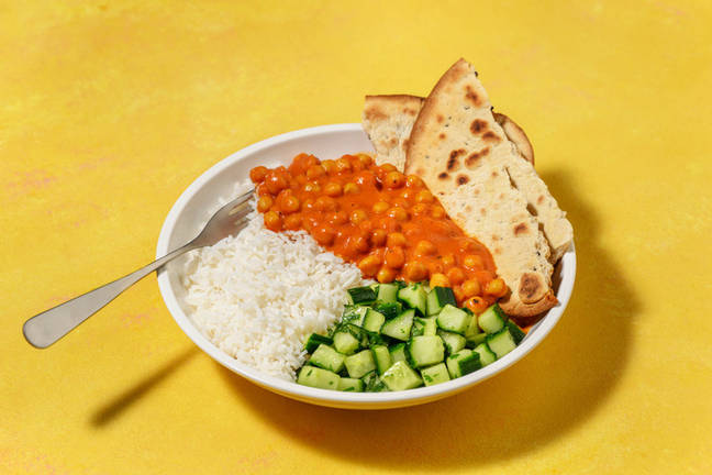 Hurtig indisk 'butter chickpea' 