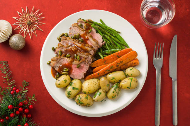 Pannstekt lamm och rödvinssås