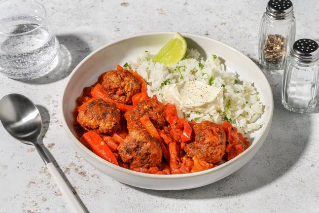 Chili con köttbullar