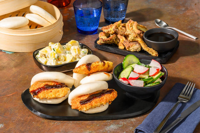 'Izakaya'-baoboller med teriyakikylling