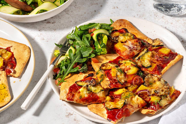 Courgette Flammekueche