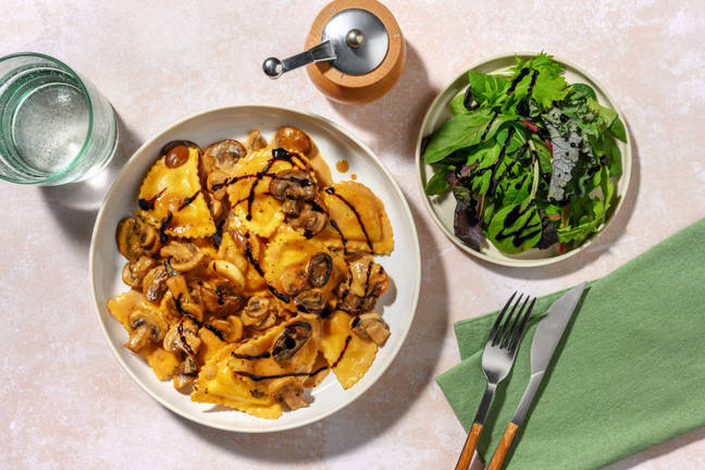 Parma Ham and Parmigiano Reggiano Filled Pasta
