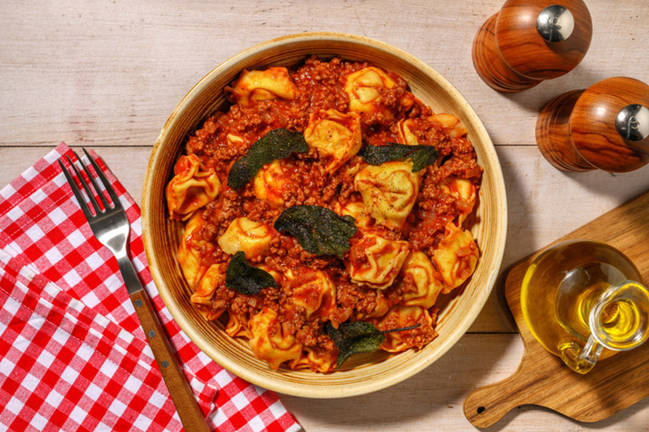 Ravioli del plin al ragù di Nonna Adriana