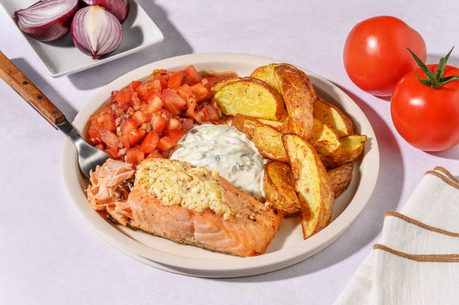 Gresk-inspirert laks