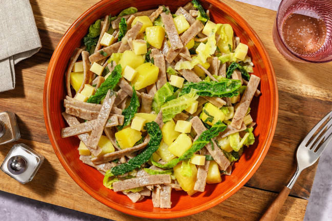 Pizzoccheri filanti di Nonna Giuliana