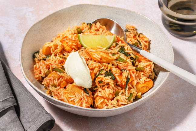 Super Quick Smoky Chicken and Rice