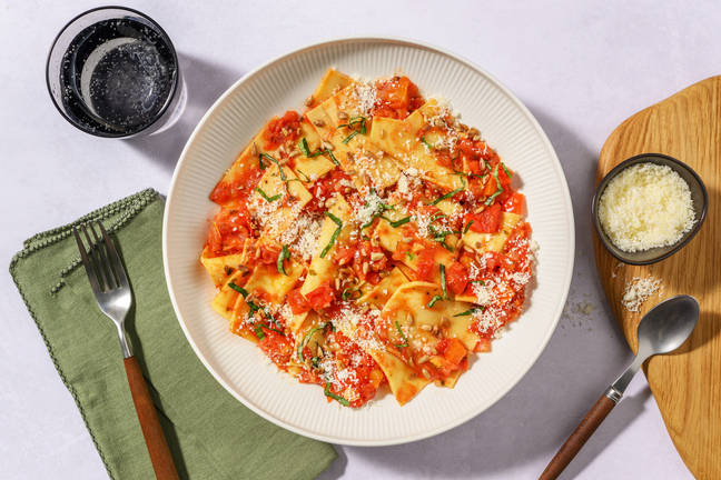 Maltagliati! Handgeschnittene Pasta