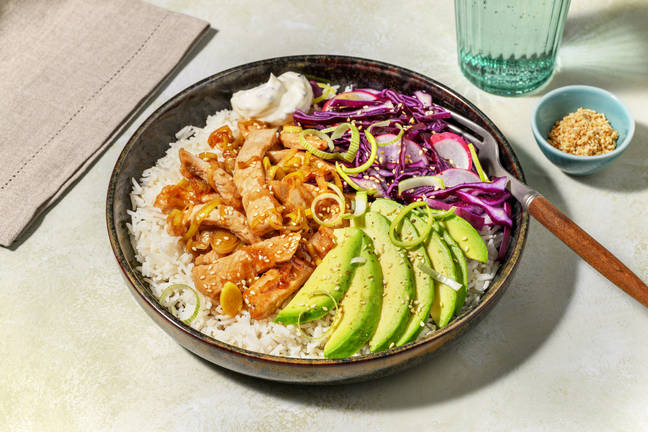 Japansk teriyaki-svinekød