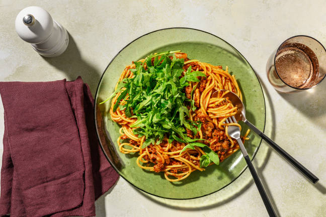 Classic Meat-Free Mince Spag Bol
