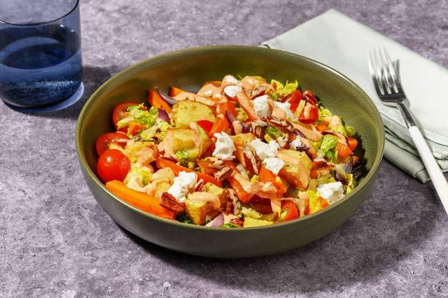 Middle Eastern Style Roasted Veg Salad