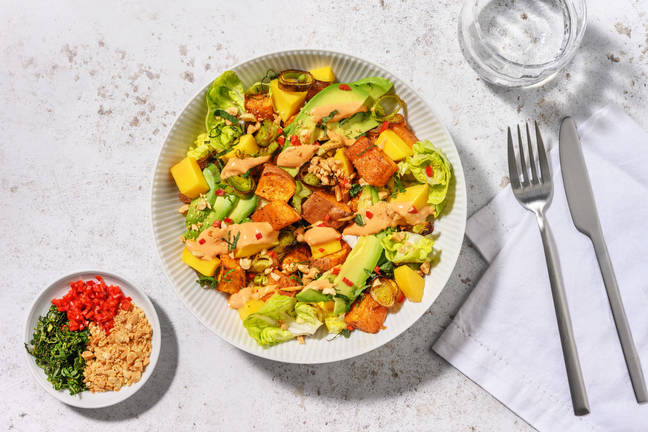 Centralamerikansk inspireret salat