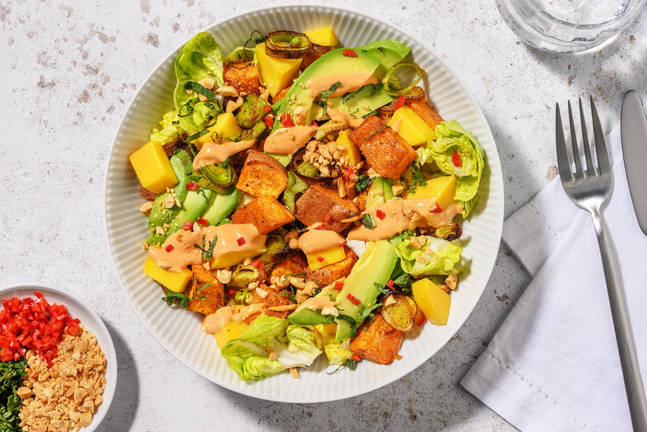 Sentralamerikansk-inspirert salat