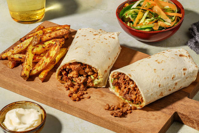 Vietnamesisk wrap med hakket svine- og kalvekød