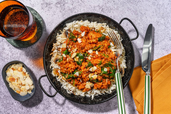 Tandoori Lamb and Lentil Curry