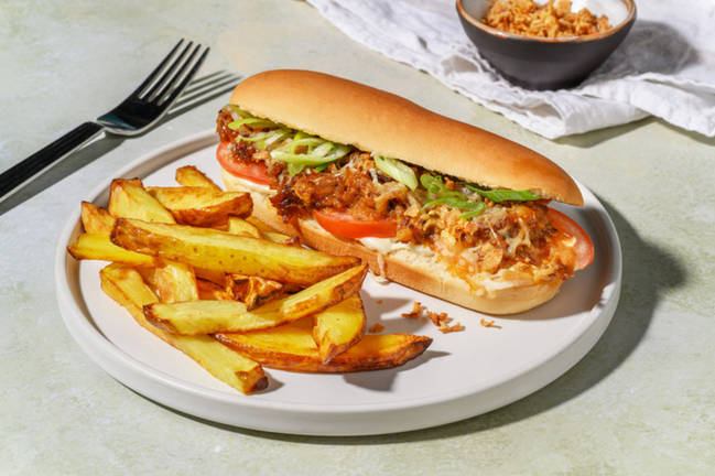 Honey Mustard Pulled Pork Subs