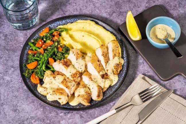 Seared Chicken & Creamy Rosemary Sauce
