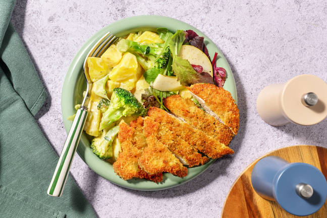 Lemon Pepper Pork Schnitzels