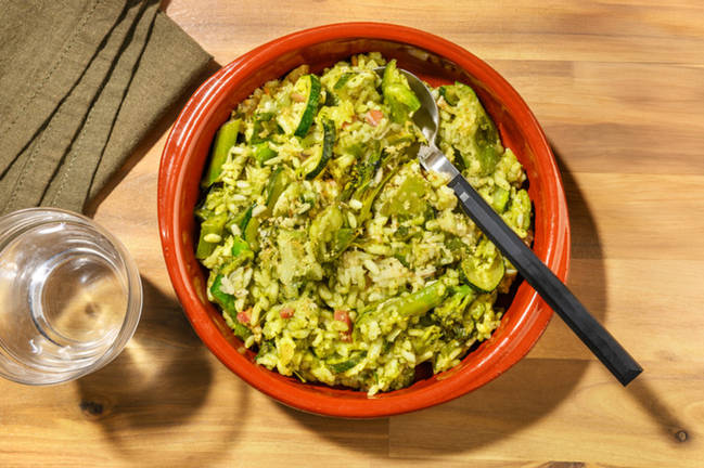 Nonna's Bacon & Zucchini Risotto
