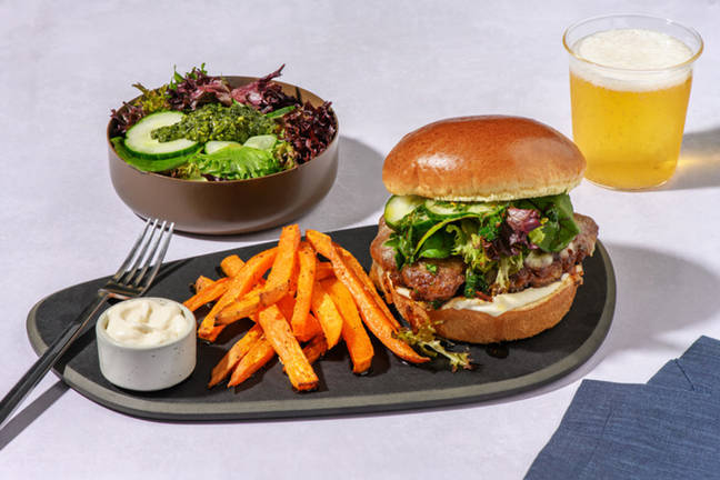 Argentinian-Style Chimichurri Beef Burger