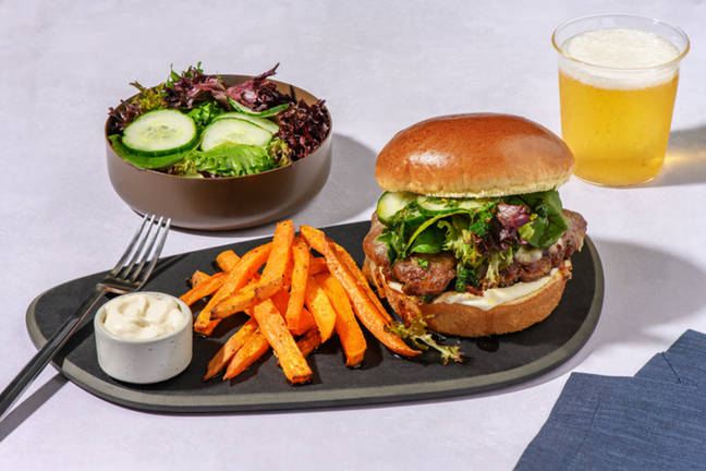 Argentinian-Style Chimichurri Beef Burger