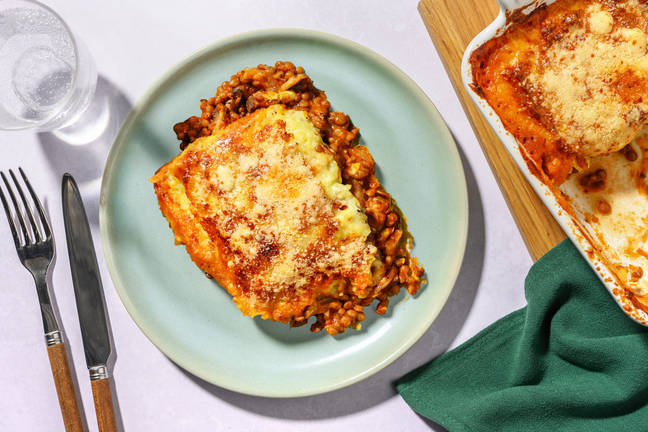 Herby Mushroom & Lentil Shepherd's Pie