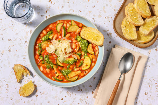 One-Pot Mediterranean Bean & Veggie Stew