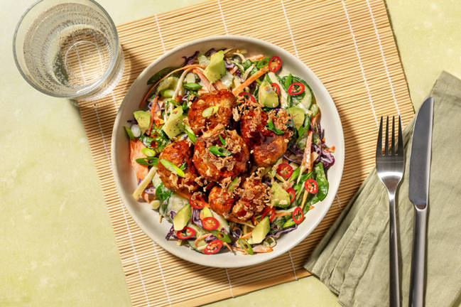 Sticky Ginger Pork Meatballs