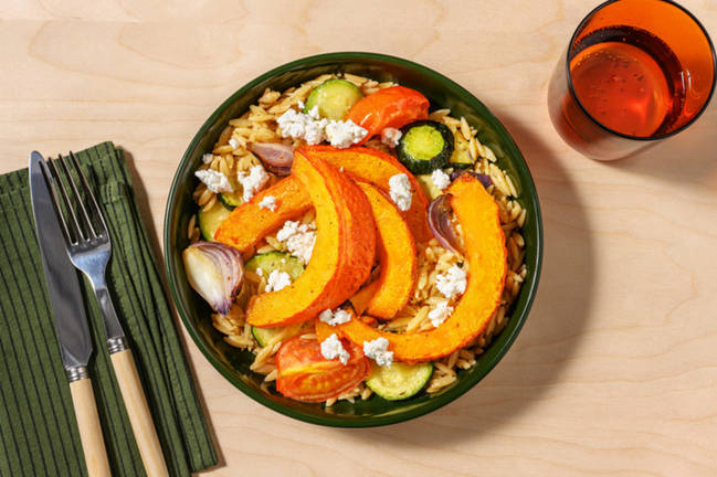 Sweet Honey Roast Pumpkin Risoni