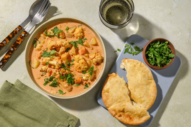 Potato & Cauliflower Coconut Dhal