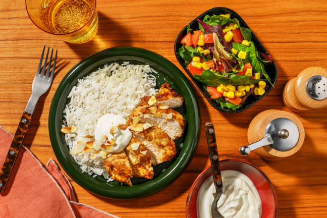 Mumbai Yoghurt Chicken & Garlic Rice