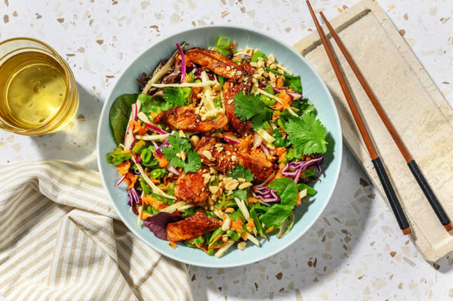 Vietnamese-Style Chicken Tender Salad