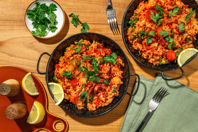 One-Pot Spanish-Style Chorizo Rice