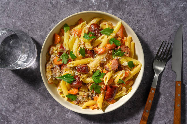 One-Pot Chorizo & Tomato Penne