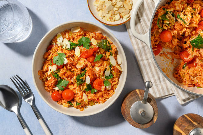 One Pot Spanish-Style Chorizo Rice