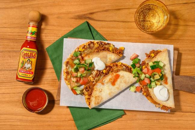 Cheesy Taqueria-Style Pulled Pork Quesadillas