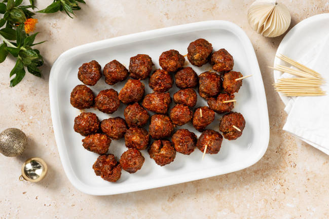 Spiced Mini Beef Baubles