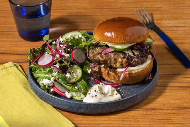 Mediterranean Venison & Beef Burger