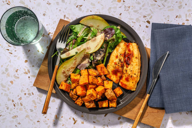 Soy-Ginger White Fish & Roasted Kūmara 
