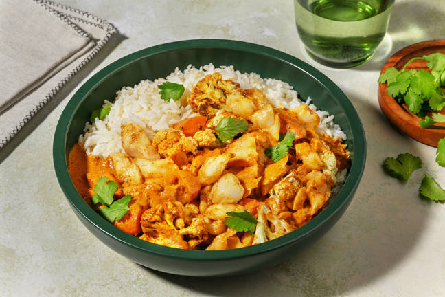 Mumbai White Fish & Cauliflower Curry