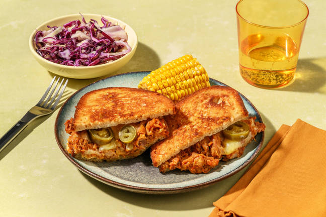 Easy As Tex-Mex Pulled Pork Toastie