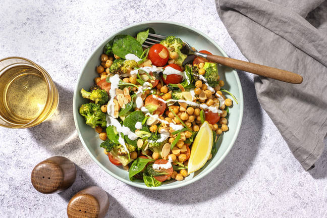 Roast Chickpea & Broccoli Super Salad