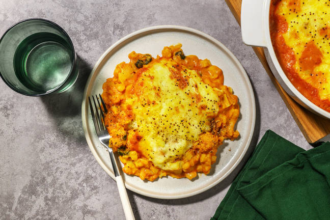 Potato-Top Cannellini Bean Curry Pie