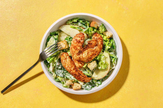 Easy As Chicken Tenders & Creamy Apple Salad