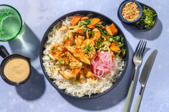 Sweet Chilli Chicken Rice Bowl 