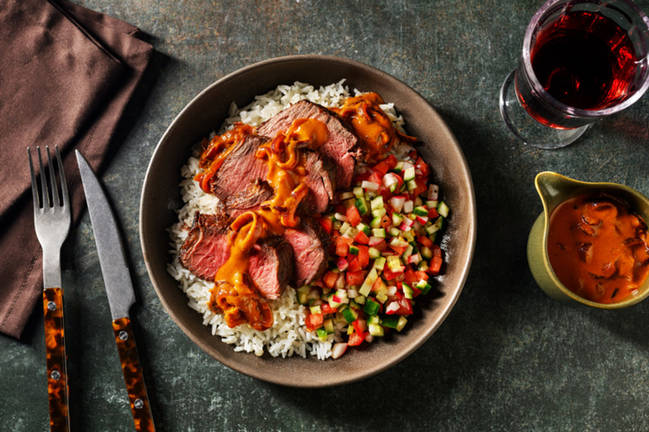 Lamb Rogan Josh & Garlic Rice