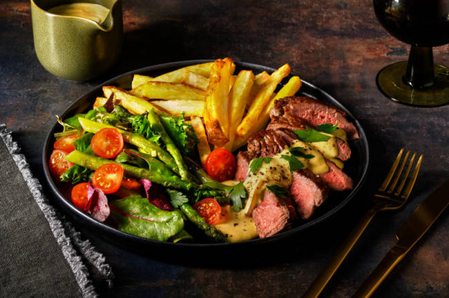 Steak Frites & Café de Paris Sauce