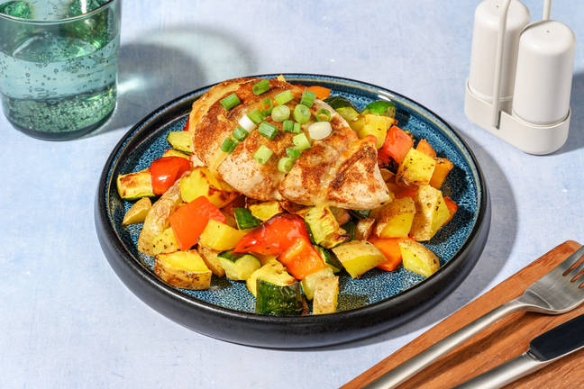 Oven-Baked Cheesy Hasselback Chicken