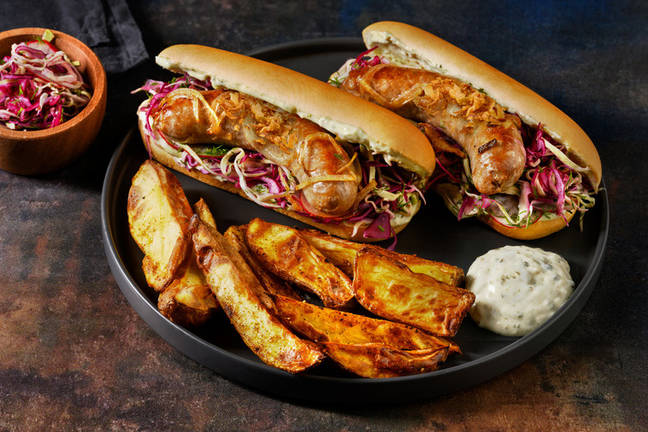 German-Style Pork Sausage & Cabbage Roll