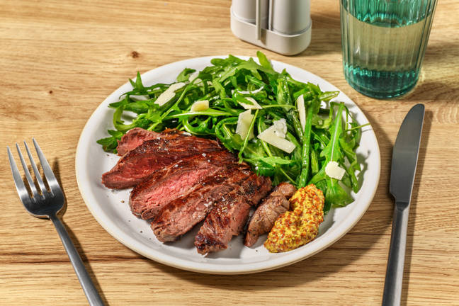 Charred Beef & Balsamic Green Bean Salad