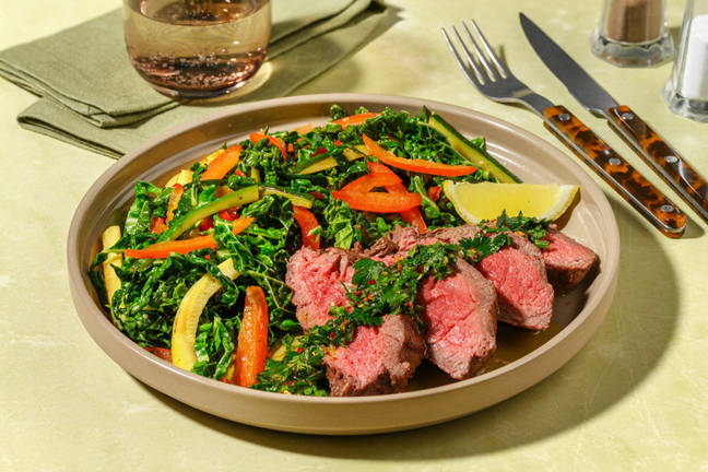 Seared Beef Rump & Salsa Verde